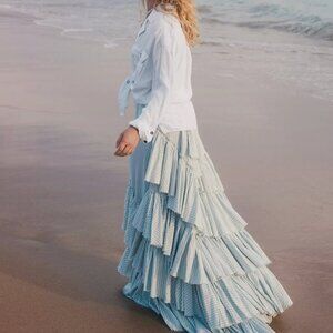 NEW! FREE PEOPLE ROCK THE RUNWAY MAXI SKIRT